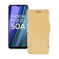 Чохол-книжка з екошкіри для телефону Realme Narzo 50A 2021