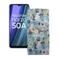 Чохол-флип з екошкіри для телефону Realme Narzo 50A 2021