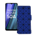 Чохол-книжка з екошкіри для телефону Realme Narzo 50A 2021