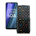 Чохол-флип з екошкіри для телефону Realme Narzo 50A 2021