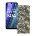 Чохол-флип з екошкіри для телефону Realme Narzo 50A 2021