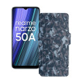 Чохол-книжка з екошкіри для телефону Realme Narzo 50A 2021