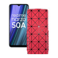 Чохол-флип з екошкіри для телефону Realme Narzo 50A 2021