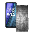 Чохол-флип з екошкіри для телефону Realme Narzo 50A 2021