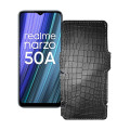 Чохол-книжка з екошкіри для телефону Realme Narzo 50A 2021