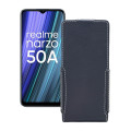 Чохол-флип з екошкіри для телефону Realme Narzo 50A 2021