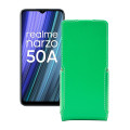 Чохол-флип з екошкіри для телефону Realme Narzo 50A 2021