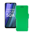 Чохол-книжка з екошкіри для телефону Realme Narzo 50A 2021