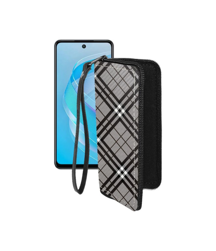 Чохол-гаманець з екошкіри для телефону Infinix Smart 10 HD