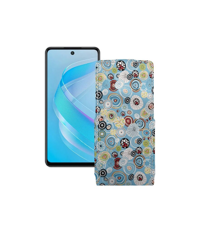 Чохол-флип з екошкіри для телефону Infinix Smart 10 HD