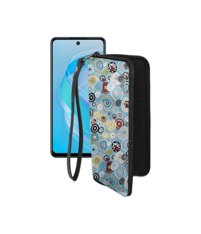 Чохол-гаманець з екошкіри для телефону Infinix Smart 10 HD