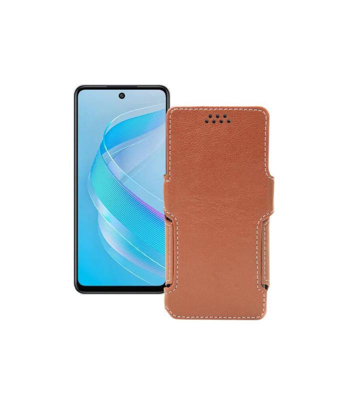 Чохол-книжка з екошкіри для телефону Infinix Smart 10 HD