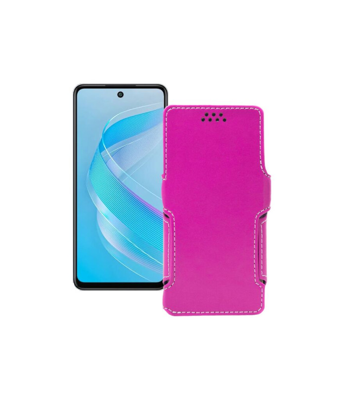 Чохол-книжка з екошкіри для телефону Infinix Smart 10 HD