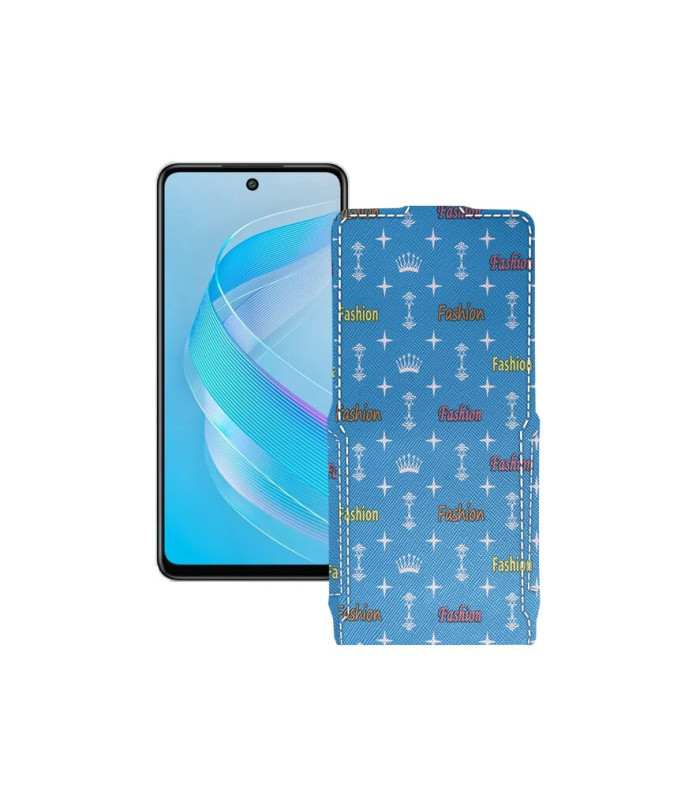 Чохол-флип з екошкіри для телефону Infinix Smart 10 HD