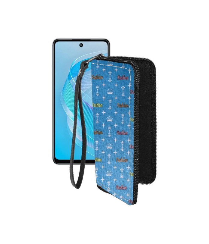 Чохол-гаманець з екошкіри для телефону Infinix Smart 10 HD