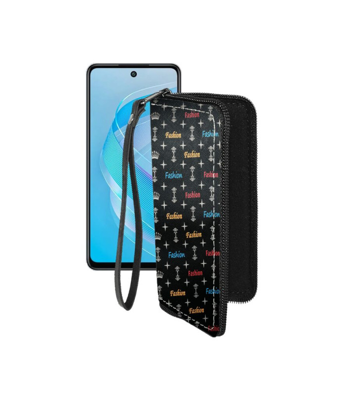 Чохол-гаманець з екошкіри для телефону Infinix Smart 10 HD