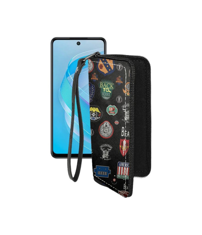 Чохол-гаманець з екошкіри для телефону Infinix Smart 10 HD