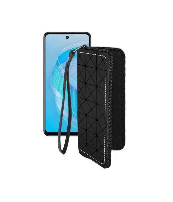 Чохол-гаманець з екошкіри для телефону Infinix Smart 10 HD