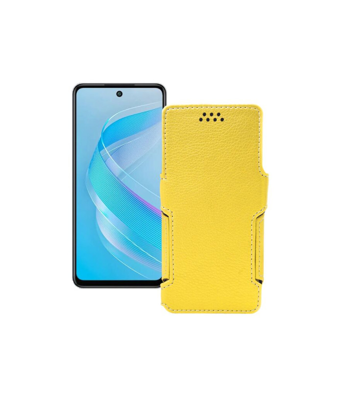 Чохол-книжка з екошкіри для телефону Infinix Smart 10 HD