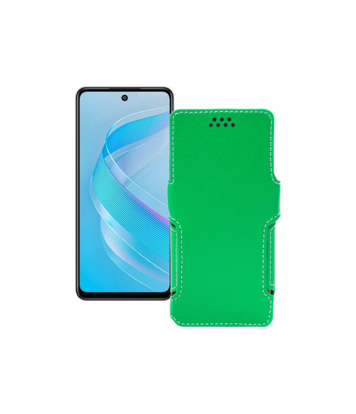 Чохол-книжка з екошкіри для телефону Infinix Smart 10 HD