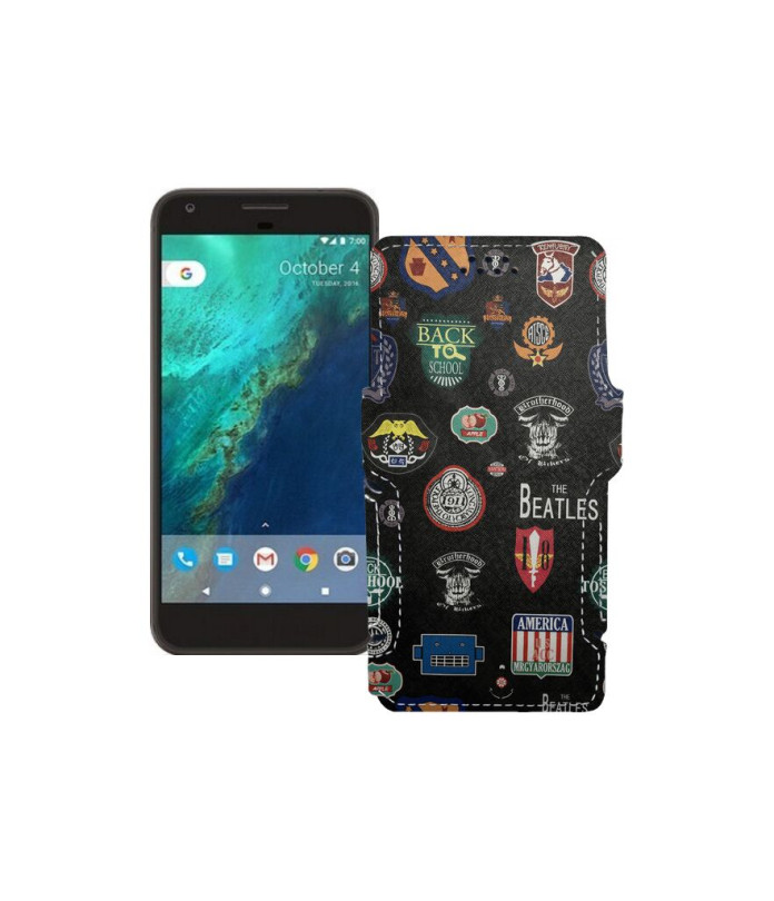 Чохол-книжка з екошкіри для телефону Google Pixel XL