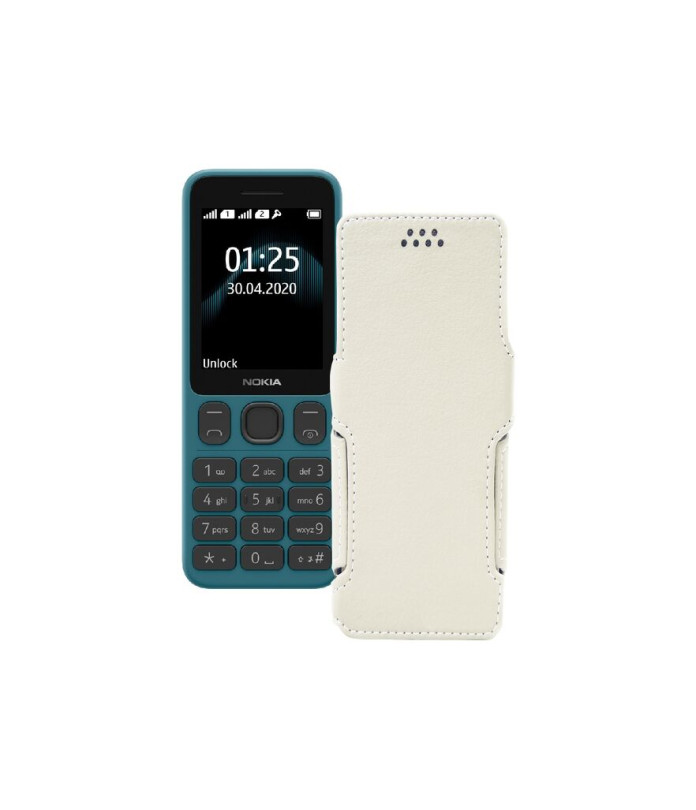 Чохол-книжка з екошкіри для телефону Nokia 125