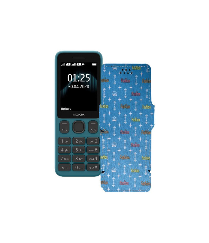 Чохол-книжка з екошкіри для телефону Nokia 125