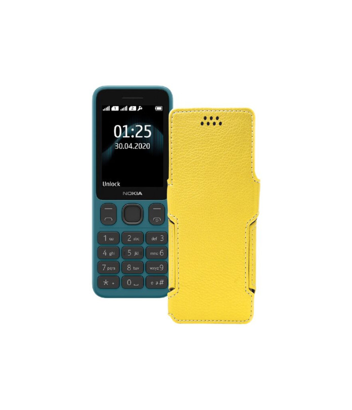 Чохол-книжка з екошкіри для телефону Nokia 125