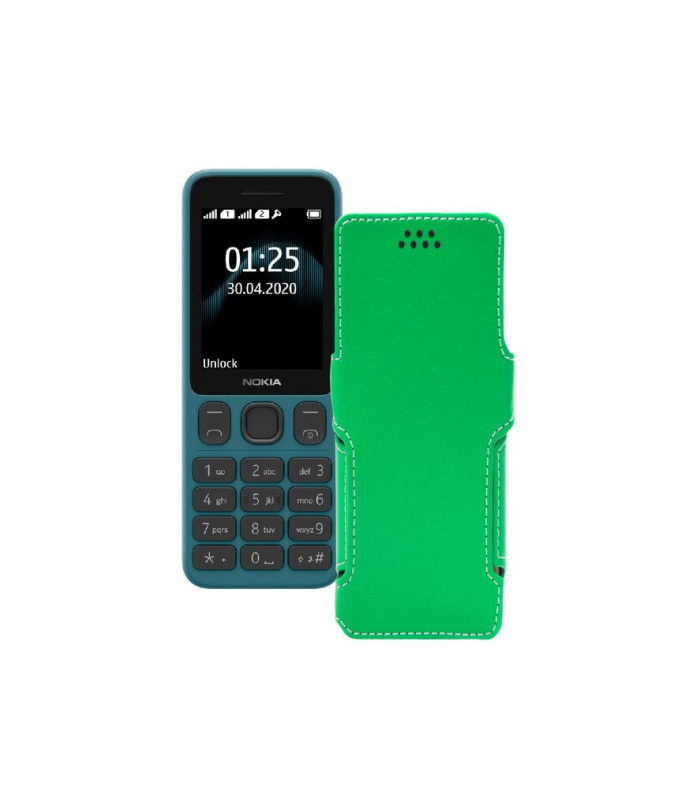 Чохол-книжка з екошкіри для телефону Nokia 125