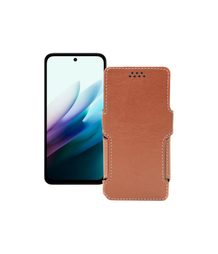 Чохол-книжка з екошкіри для телефону Xiaomi Redmi Note 15R