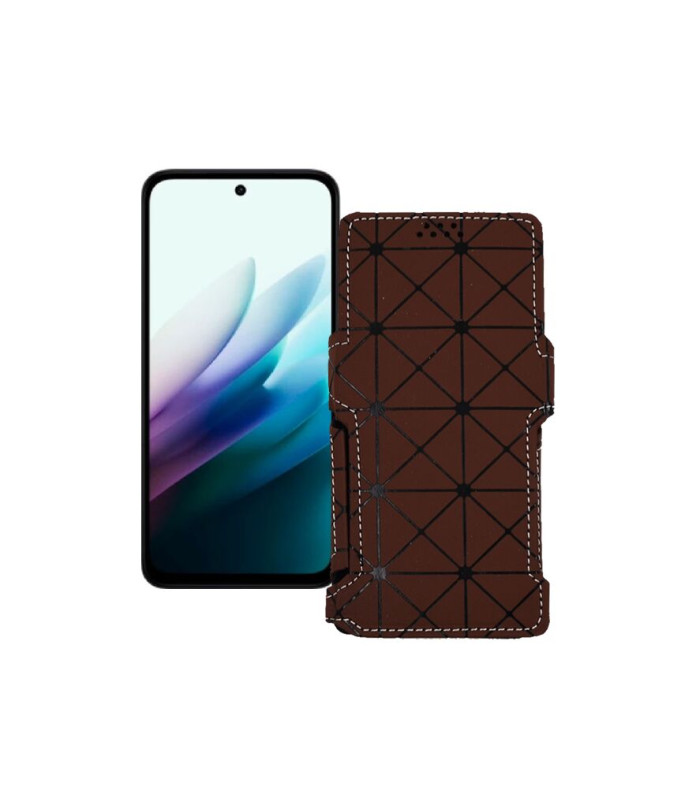 Чохол-книжка з екошкіри для телефону Xiaomi Redmi Note 15R