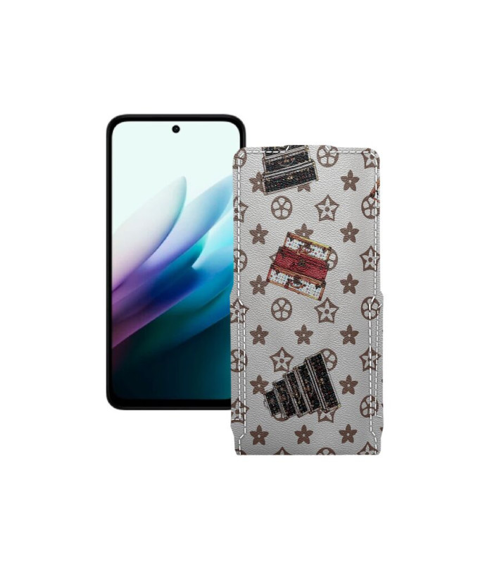 Чохол-флип з екошкіри для телефону Xiaomi Redmi Note 15R