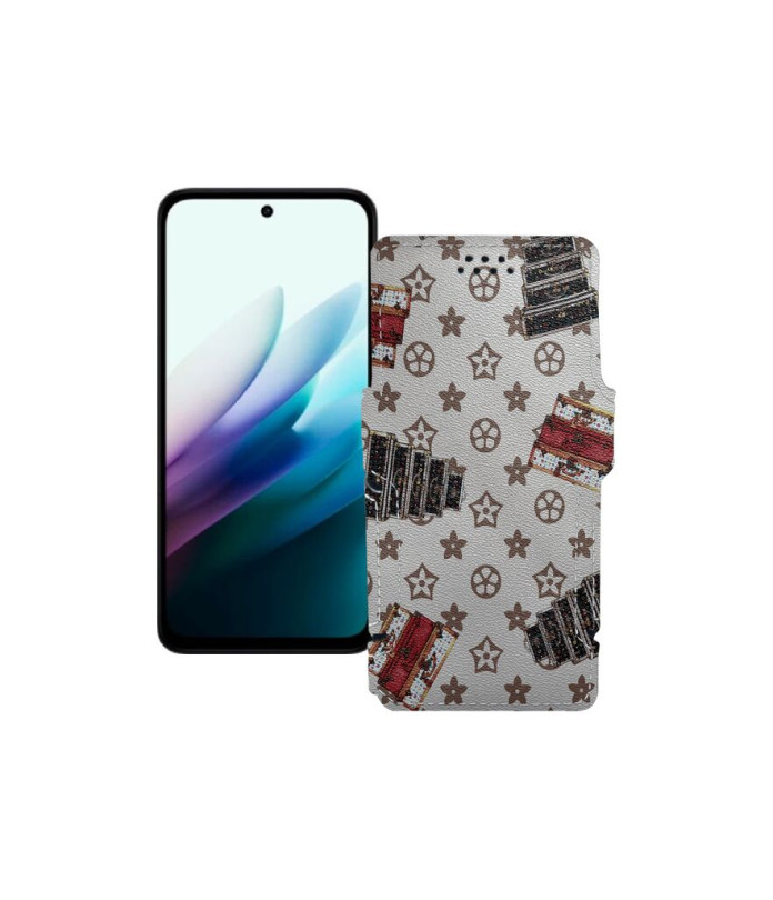 Чохол-книжка з екошкіри для телефону Xiaomi Redmi Note 15R