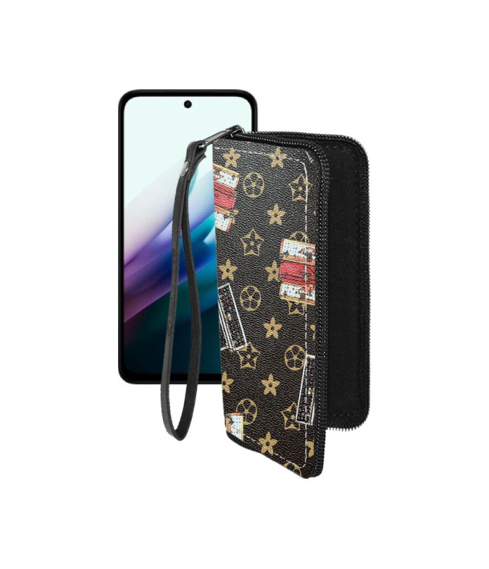 Чохол-гаманець з екошкіри для телефону Xiaomi Redmi Note 15R