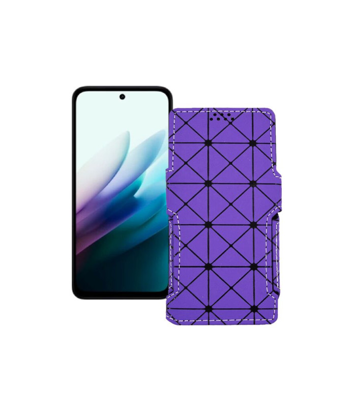 Чохол-книжка з екошкіри для телефону Xiaomi Redmi Note 15R