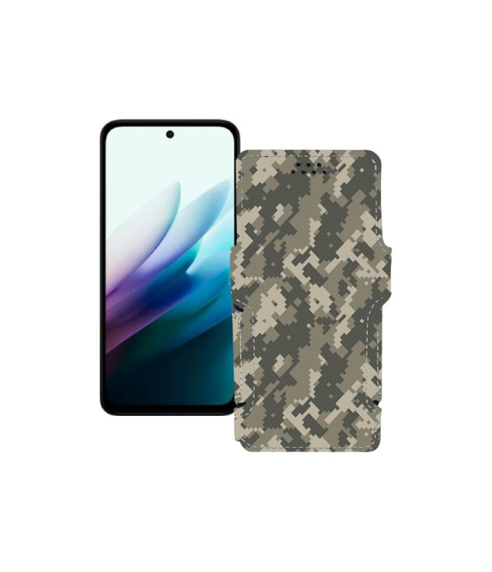 Чохол-книжка з екошкіри для телефону Xiaomi Redmi Note 15R