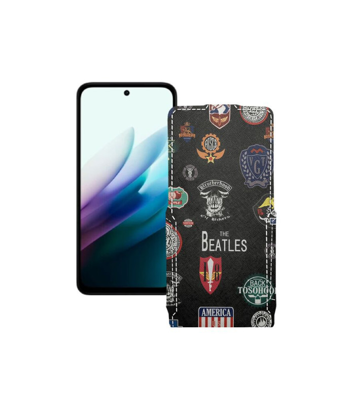 Чохол-флип з екошкіри для телефону Xiaomi Redmi Note 15R