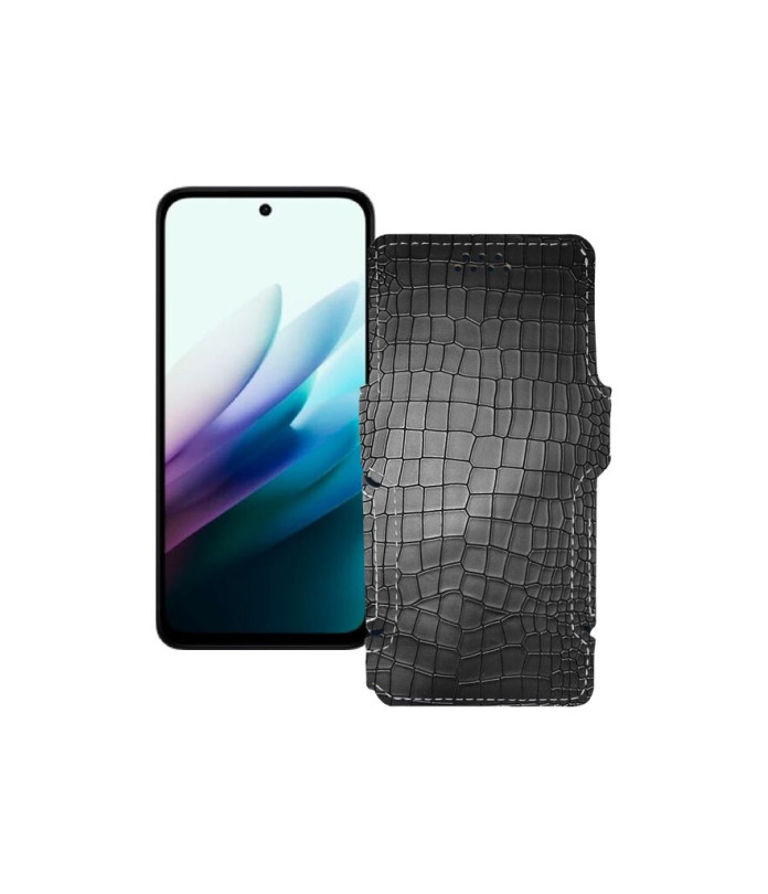 Чохол-книжка з екошкіри для телефону Xiaomi Redmi Note 15R