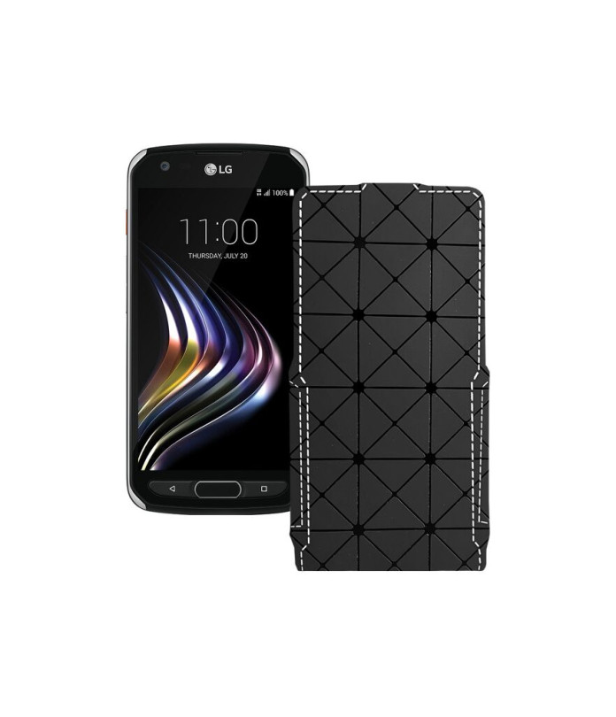 Чохол-флип з екошкіри для телефону LG X Venture