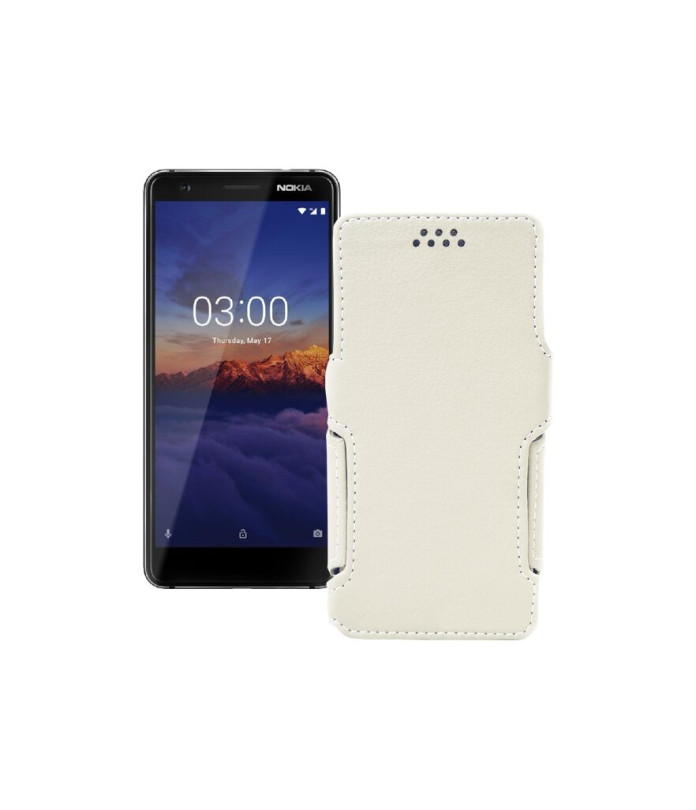 Чохол-книжка з екошкіри для телефону Nokia 3.1