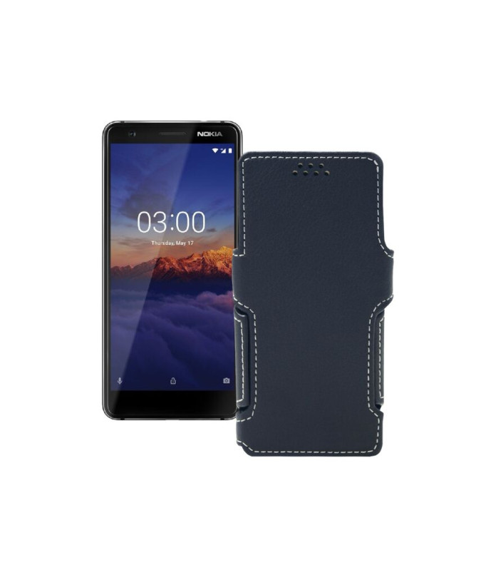 Чохол-книжка з екошкіри для телефону Nokia 3.1