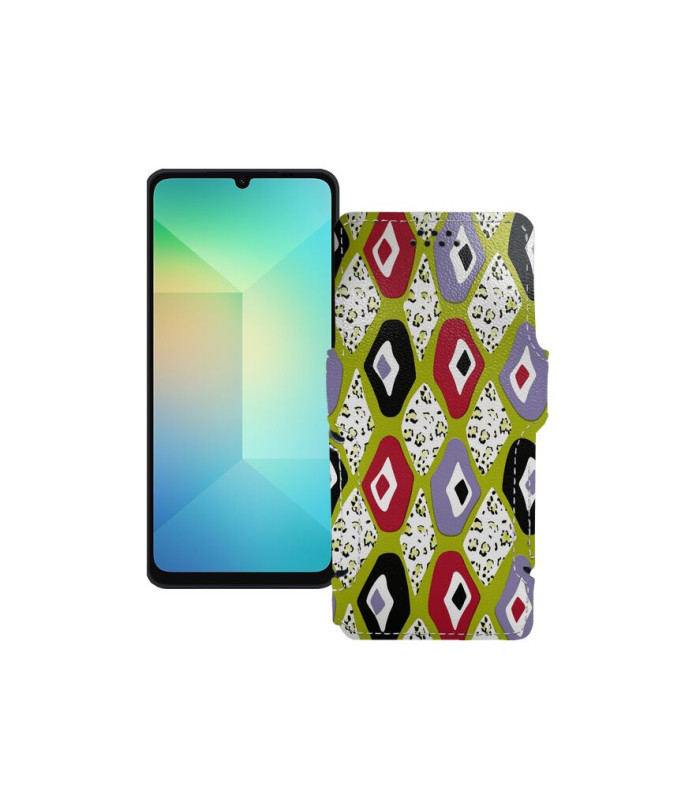 Чохол-книжка з екошкіри для телефону Samsung Galaxy A06 (A065)