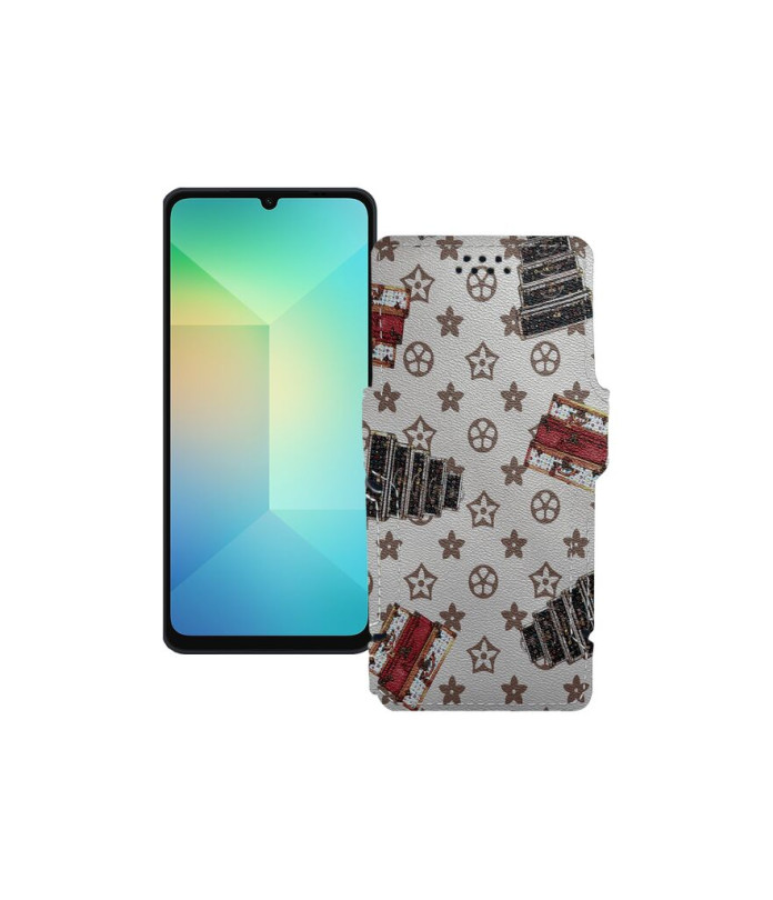 Чохол-книжка з екошкіри для телефону Samsung Galaxy A06 (A065)