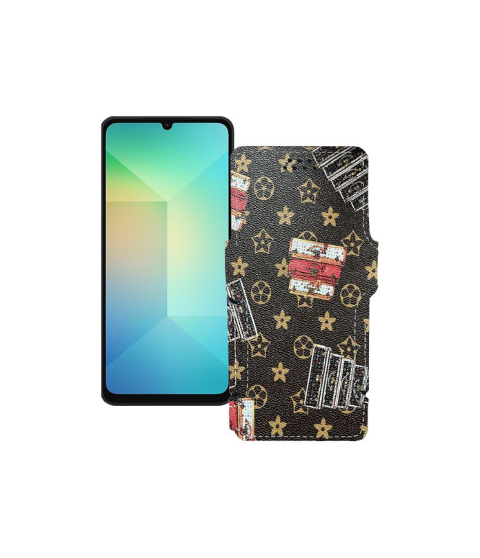 Чохол-книжка з екошкіри для телефону Samsung Galaxy A06 (A065)