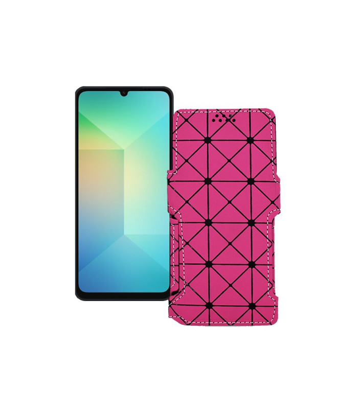 Чохол-книжка з екошкіри для телефону Samsung Galaxy A06 (A065)