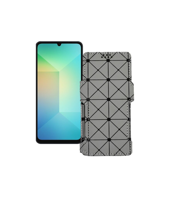Чохол-книжка з екошкіри для телефону Samsung Galaxy A06 (A065)