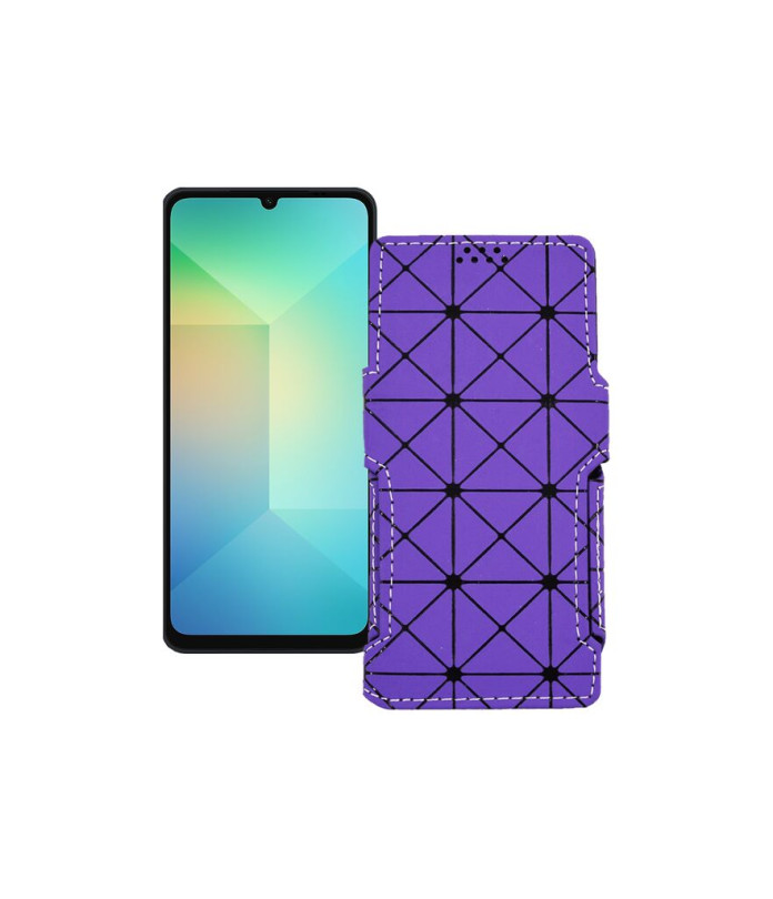 Чохол-книжка з екошкіри для телефону Samsung Galaxy A06 (A065)