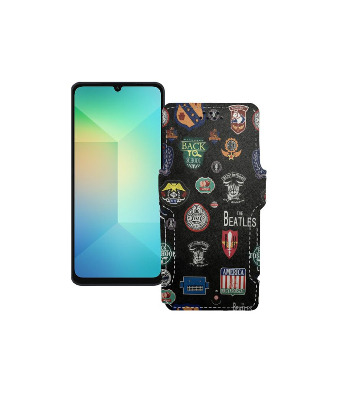 Чохол-книжка з екошкіри для телефону Samsung Galaxy A06 (A065)