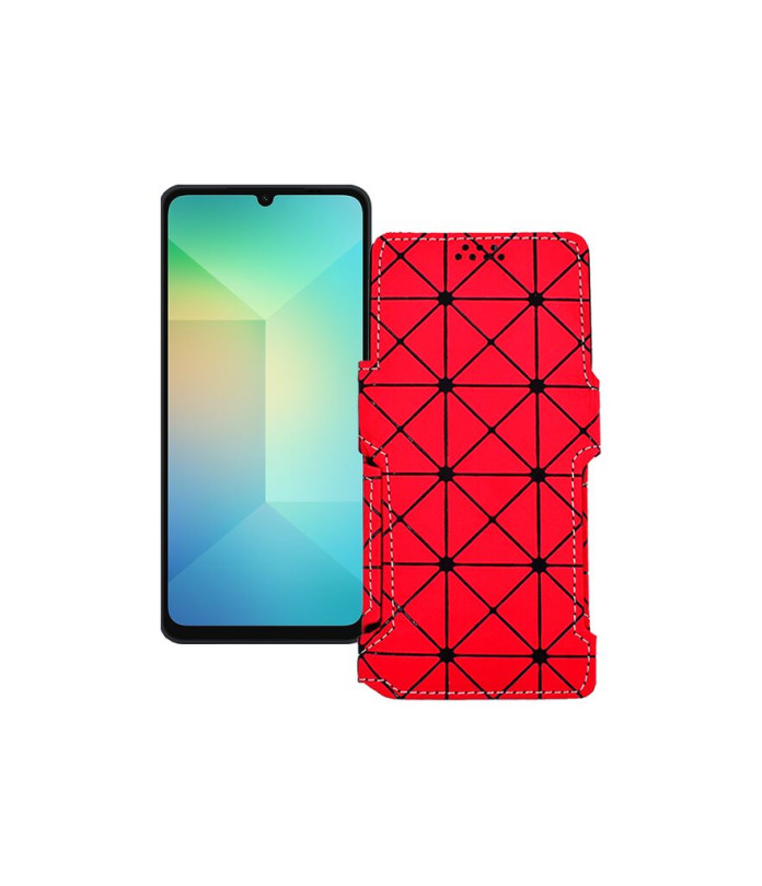Чохол-книжка з екошкіри для телефону Samsung Galaxy A06 (A065)
