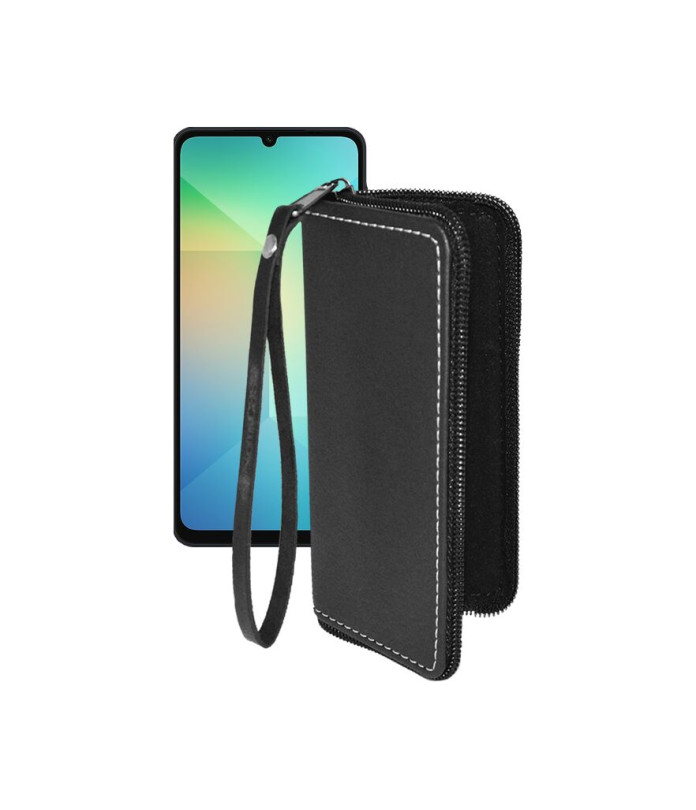 Чохол-гаманець з екошкіри для телефону Samsung Galaxy A06 (A065)
